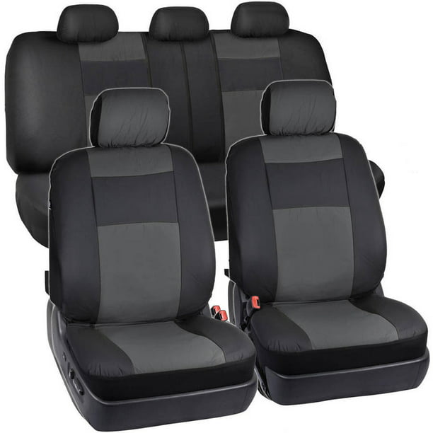 3DSF Town and County Air Bag Compatible Front Seat Protective Cover Black ABC